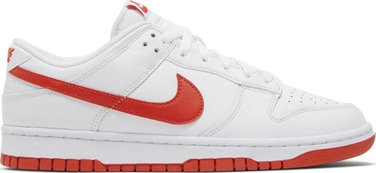 Nike Dunk Low Retro White Picante Red (NEW/NO BOX)