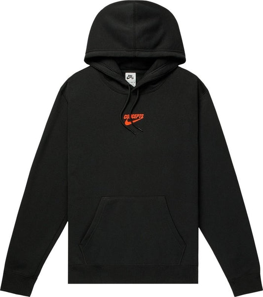 Nike SB x Concepts Hoodie Black Orange