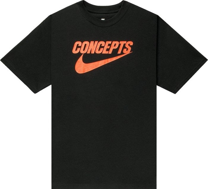 Nike SB x Concepts T-Shirt Black Orange