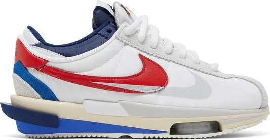 Nike Zoom Cortez SP sacai White University Red Blue