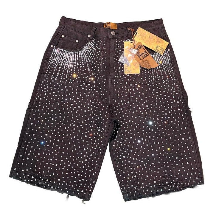 Birth Of Royal Child Redial 20k Diamond Shorts Washed Black