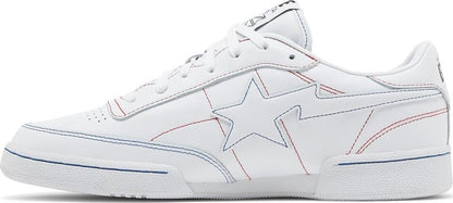 Reebok Club C 85 Bape White Contrast Stitch