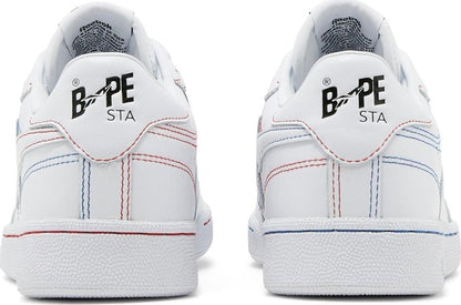 Reebok Club C 85 Bape White Contrast Stitch