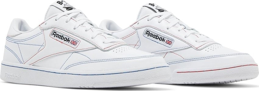 Reebok Club C 85 Bape White Contrast Stitch