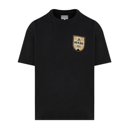Rhude 'Mont-Blanc Hotel' T-Shirt Black