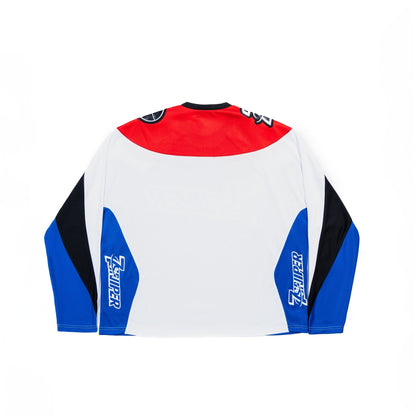 Sniper Gang x Triple Sevens 1800 Racing Jersey (Blue/Red)