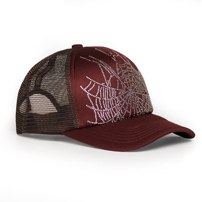 Sp5der Web Trucker Brown