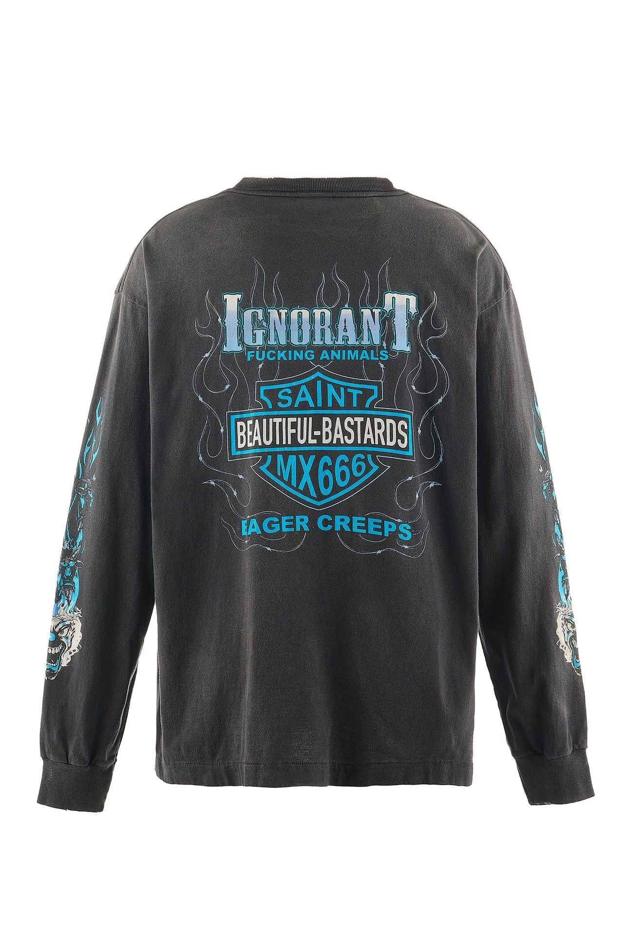Saint Michael Harley Davidson Long Sleeve T-shirt