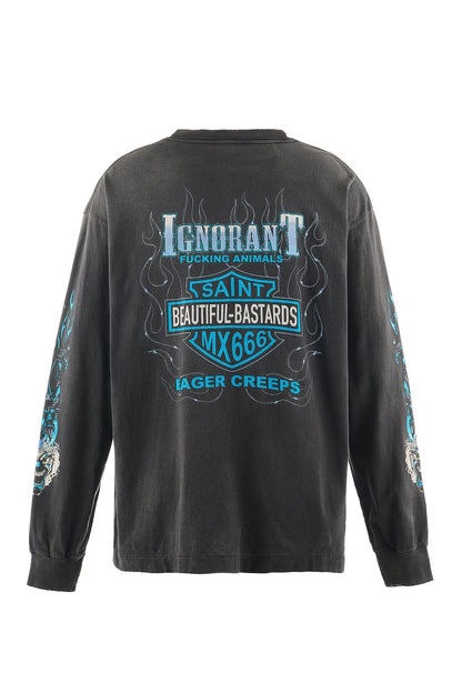 Saint Michael Harley Davidson Long Sleeve T-shirt