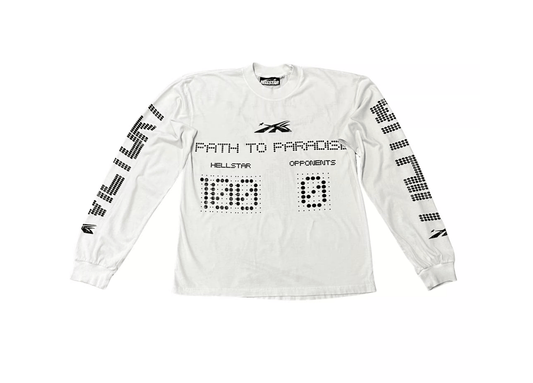 Hellstar Scoreboard L/S T-shirt White