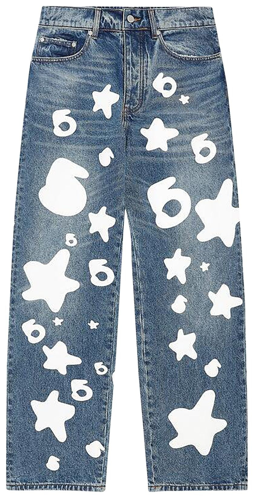 Sp5der Beluga Wash Denim Light Indigo Wash