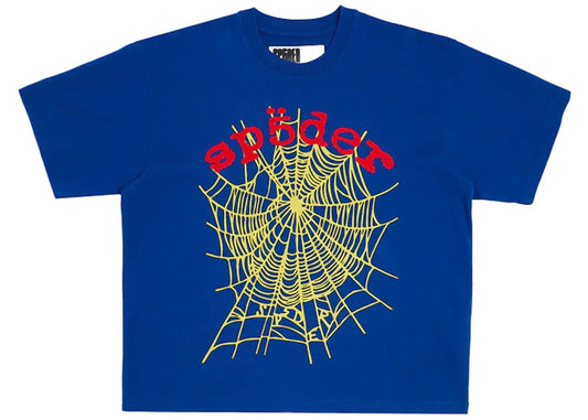 Sp5der OG Logo V2 Tee Navy