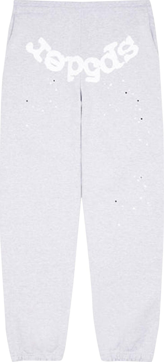 Sp5der OG Web Sweatpants Heather Grey