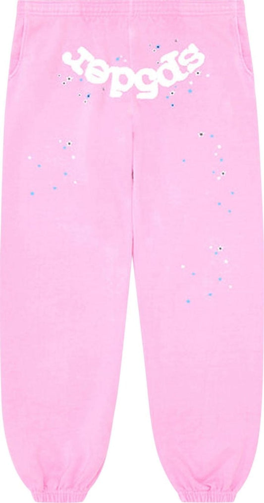 Sp5der OG Web Sweatpants Pink