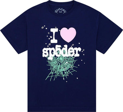 Sp5der Souvenir Tee Navy