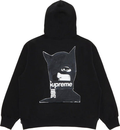 Supreme Catwoman Hooded Sweatshirt Black