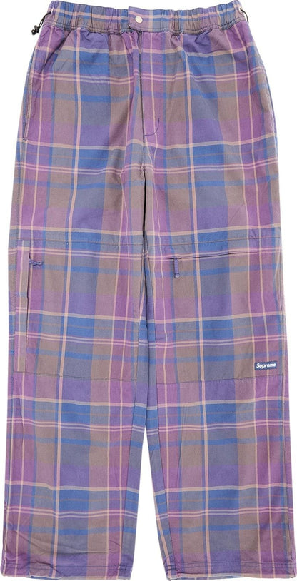 Supreme Cotton Cinch Pant (SS24) Plaid