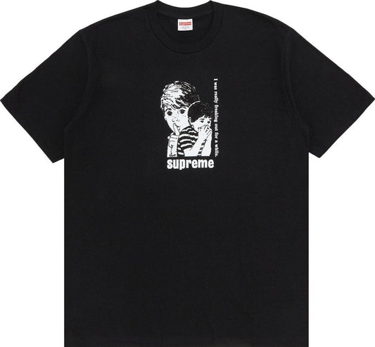 Supreme Freaking Out Tee Black