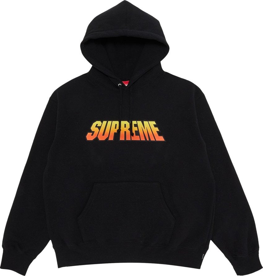 Supreme Gradient Hooded Sweatshirt Black