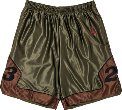 Supreme Jordan Warm Up Short Olive