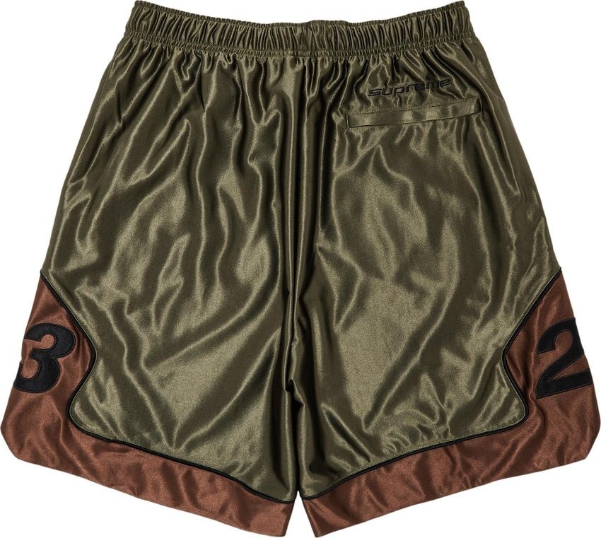 Supreme Jordan Warm Up Short Olive