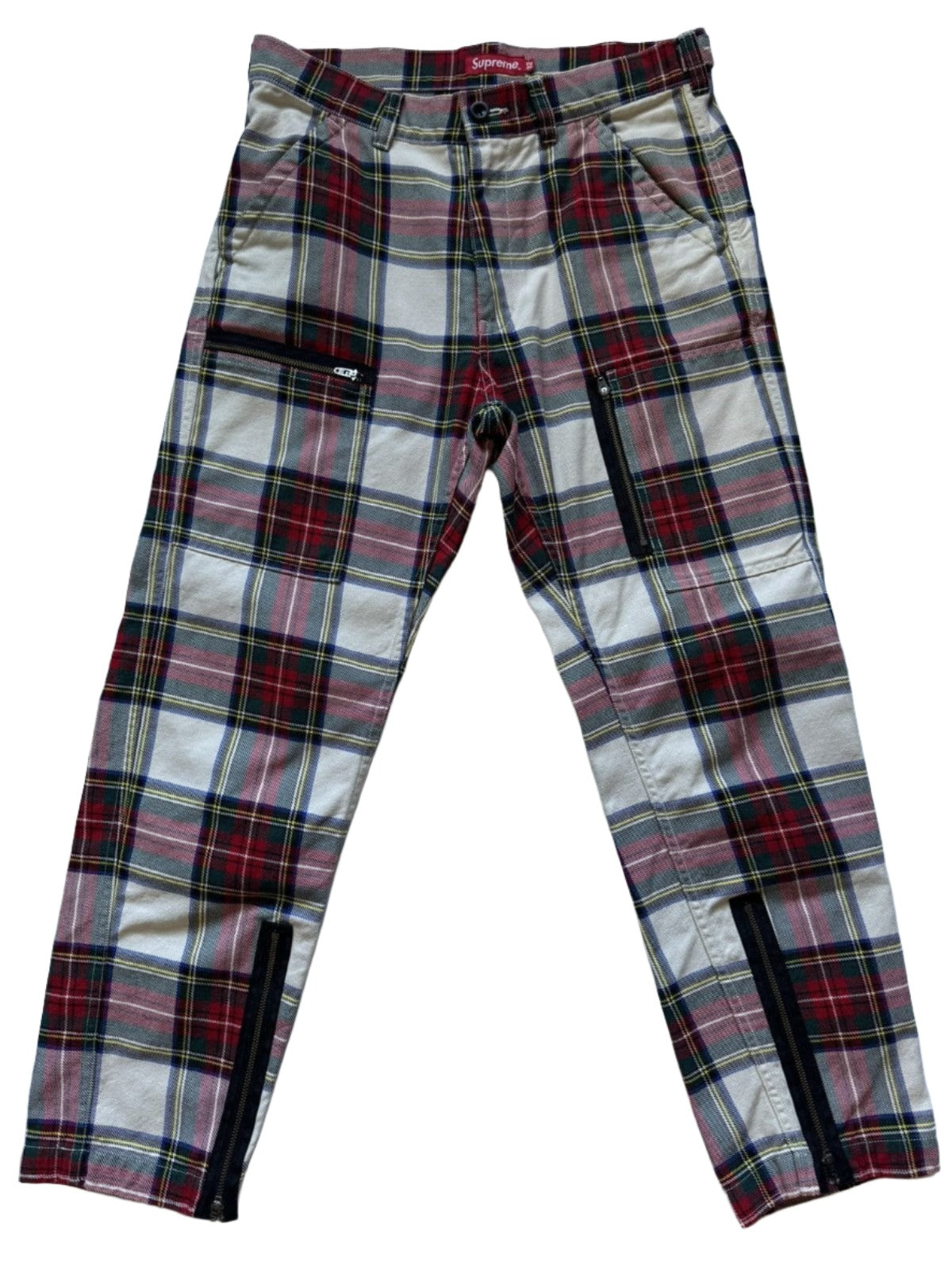 Supreme Plaid Flight Pants (PREOWNED)