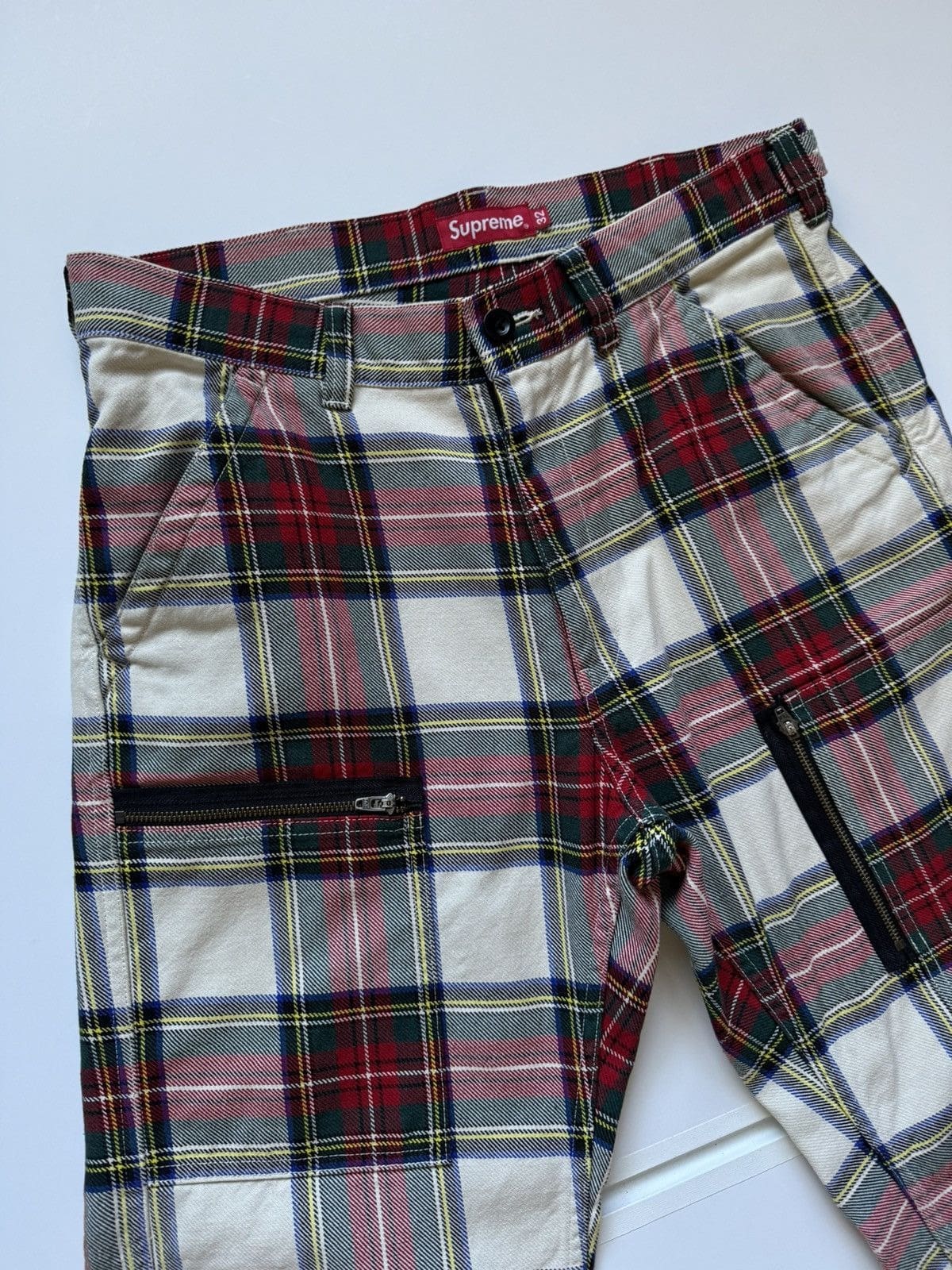 Supreme Plaid Flight Pants (PREOWNED)