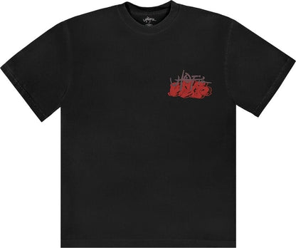 Travis Scott x KAWS Utopia II Tee Black