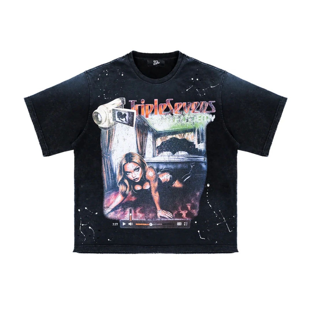Triple Sevens Filmstar Tee Black