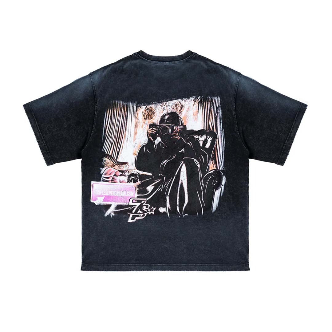 Triple Sevens Filmstar Tee Black