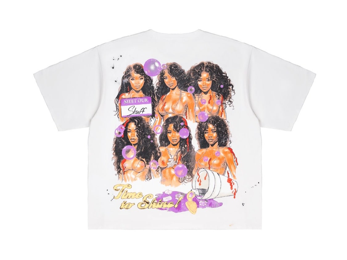 Triple Sevens Wash and Go Tee White