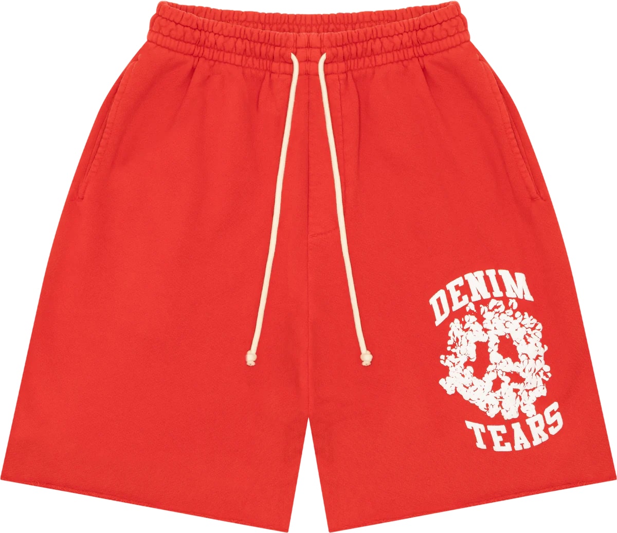 Denim University Shorts Red