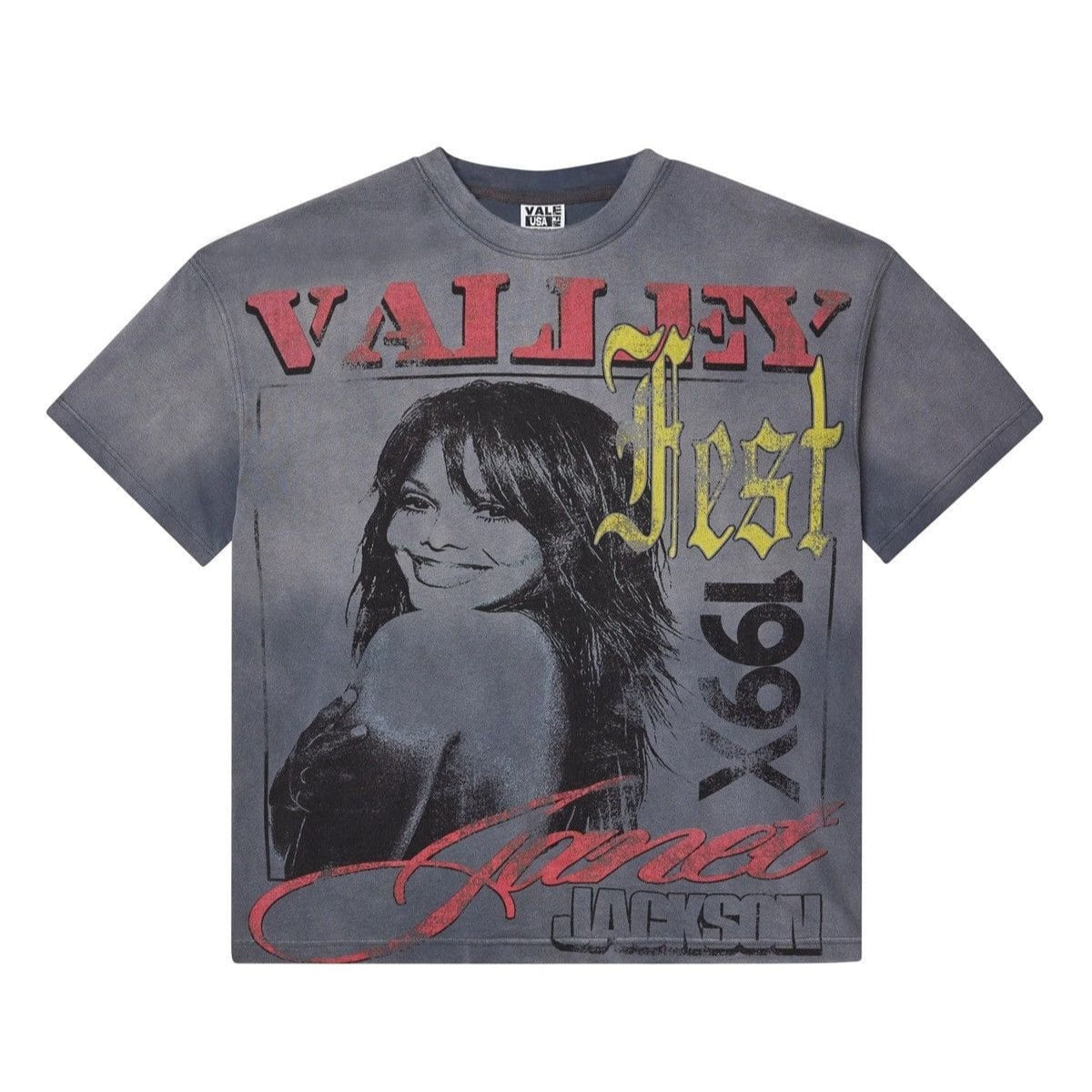 Vale Forever 199X Fest Tee Janet Jackson Black