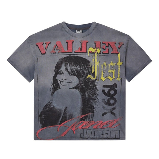 Vale Forever 199X Fest Tee Janet Jackson Black