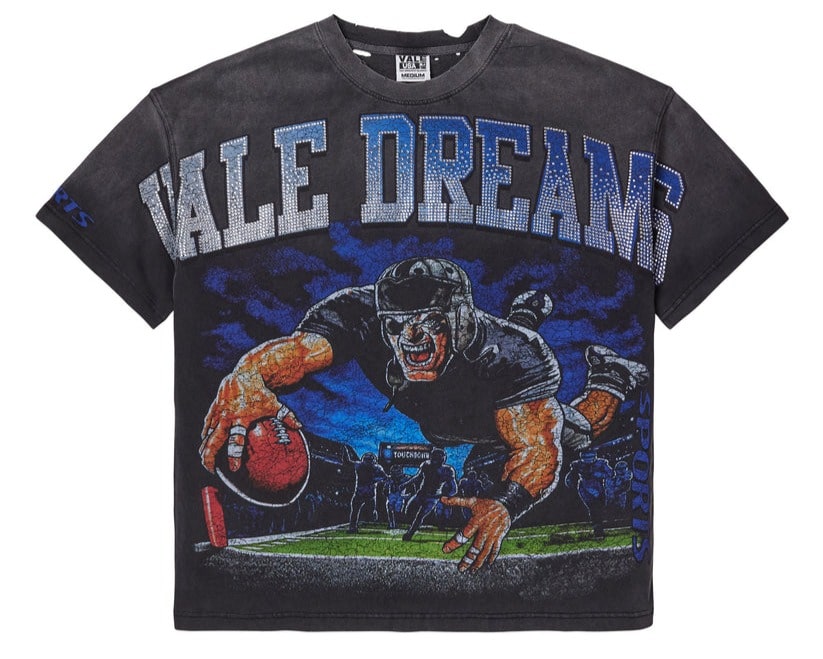 Vale Forever Gridiron Bling Tee Black