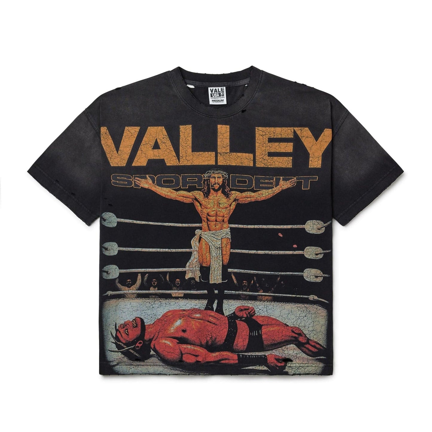 Vale Forever Jesus Hardy Tee Black