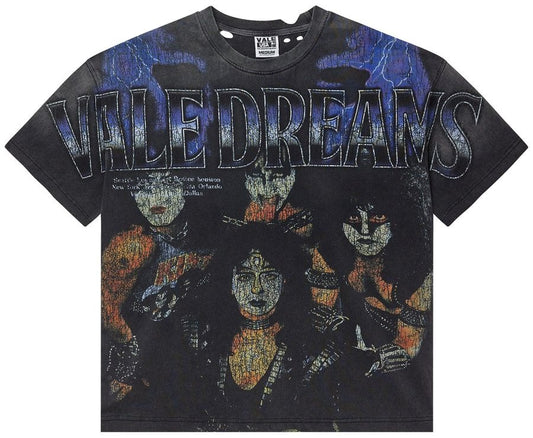 Vale Forever Kiss Tee Black