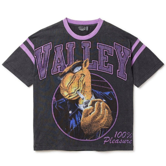 Vale Forever Purple Tays Bling Tee Grey