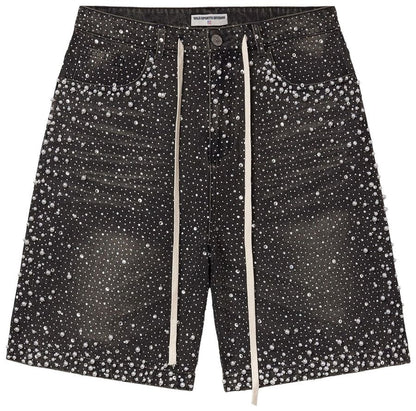Vale Forever Rainstorm Jorts Black