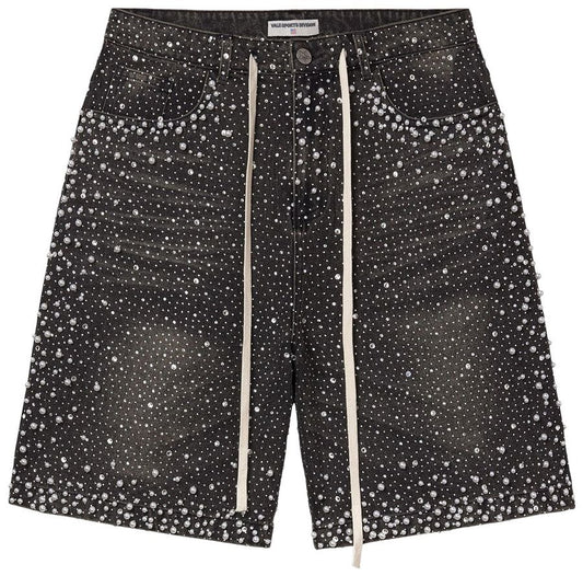 Vale Forever Rainstorm Jorts Black