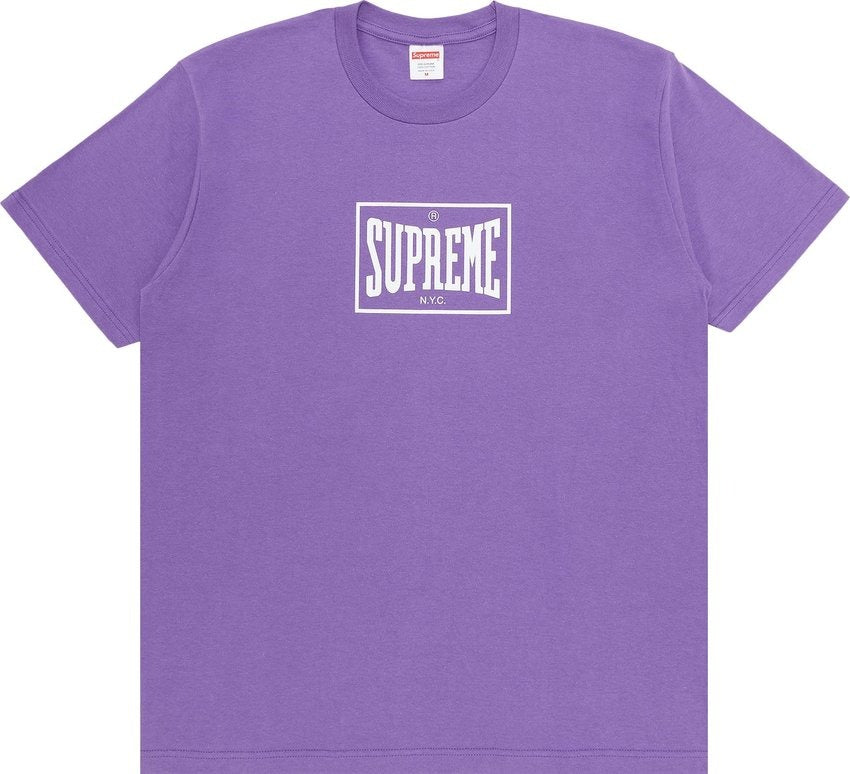 Supreme Warm Up Tee Purple