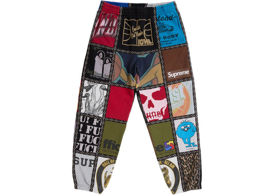 Supreme Number (N)ine Patchwork Sweatpant Multicolor