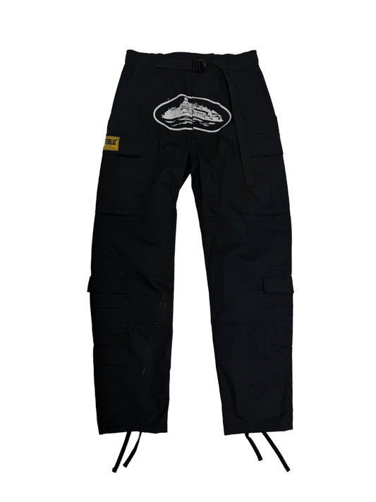 Corteiz 5 Starz Special Edition Guerillaz* Cargo Pant 'Black' (PREOWNED)
