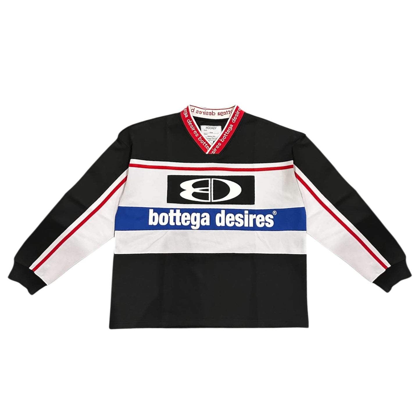 Bottega Desires Hockey Jersey Black