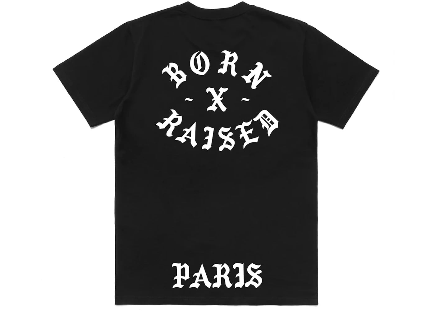 Born X Raised Paris Rocker Tee Black