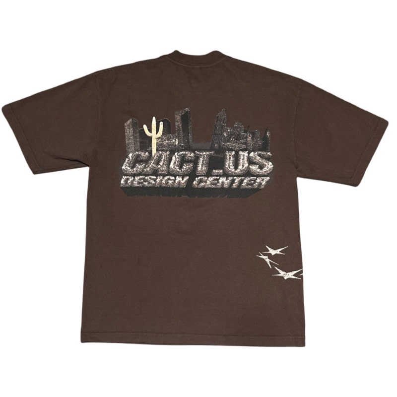 Travis Scott x Cactus.us x Design Center x ComplexCon Tee Brown