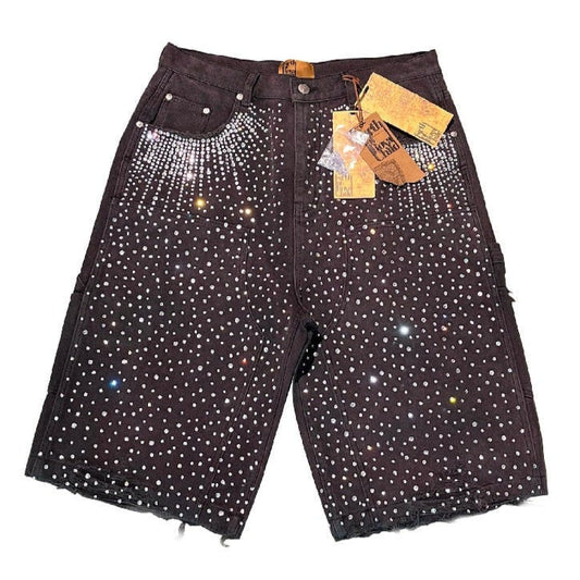 Birth Of Royal Child Redial 20k Diamond Shorts Washed Black