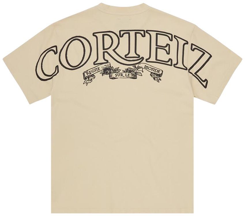 Corteiz Royale Heavyweight Tee 'Cream'