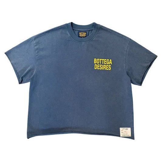 Bottega Desires Fuck Em T-Shirt - Blue