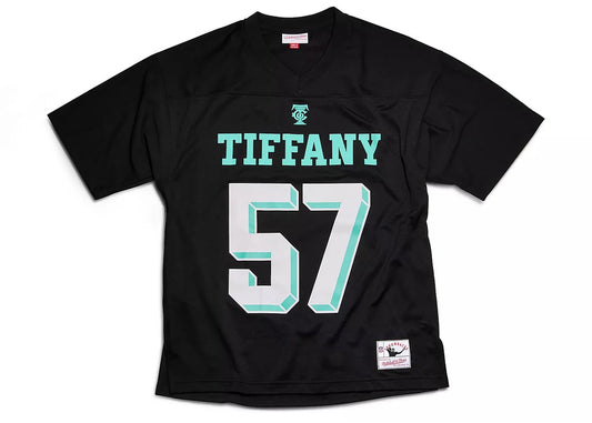 Tiffany & Co. x NFL x Mitchell & Ness Football Jersey Black/Tiffany Blue